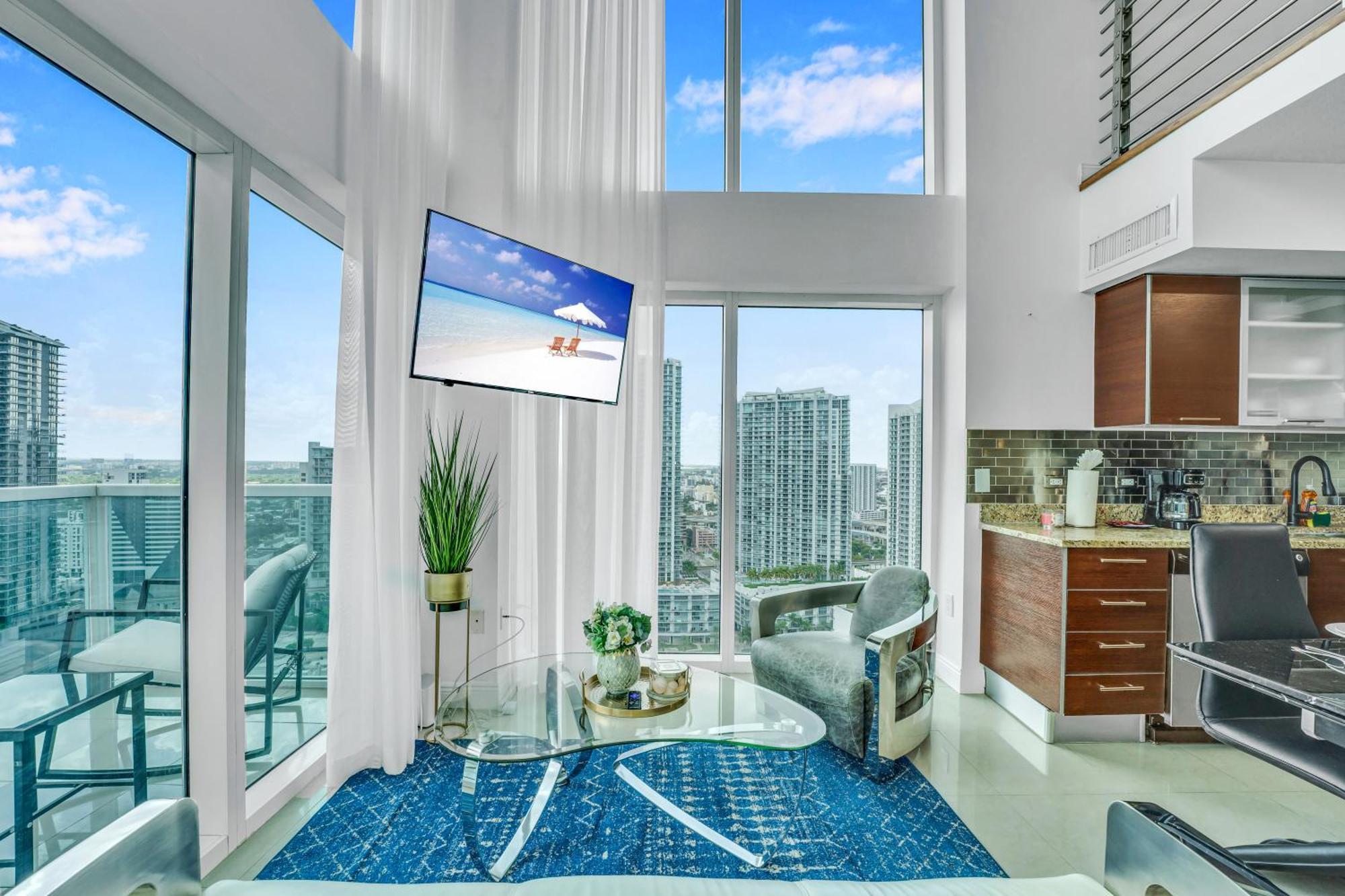 Villa Modern 2 Story Loft 2Br With Breathtaking Views à Miami Extérieur photo